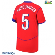 Paris Saint-Germain Marquinhos #5 Tredjedrakt 2025-26 Kortermet